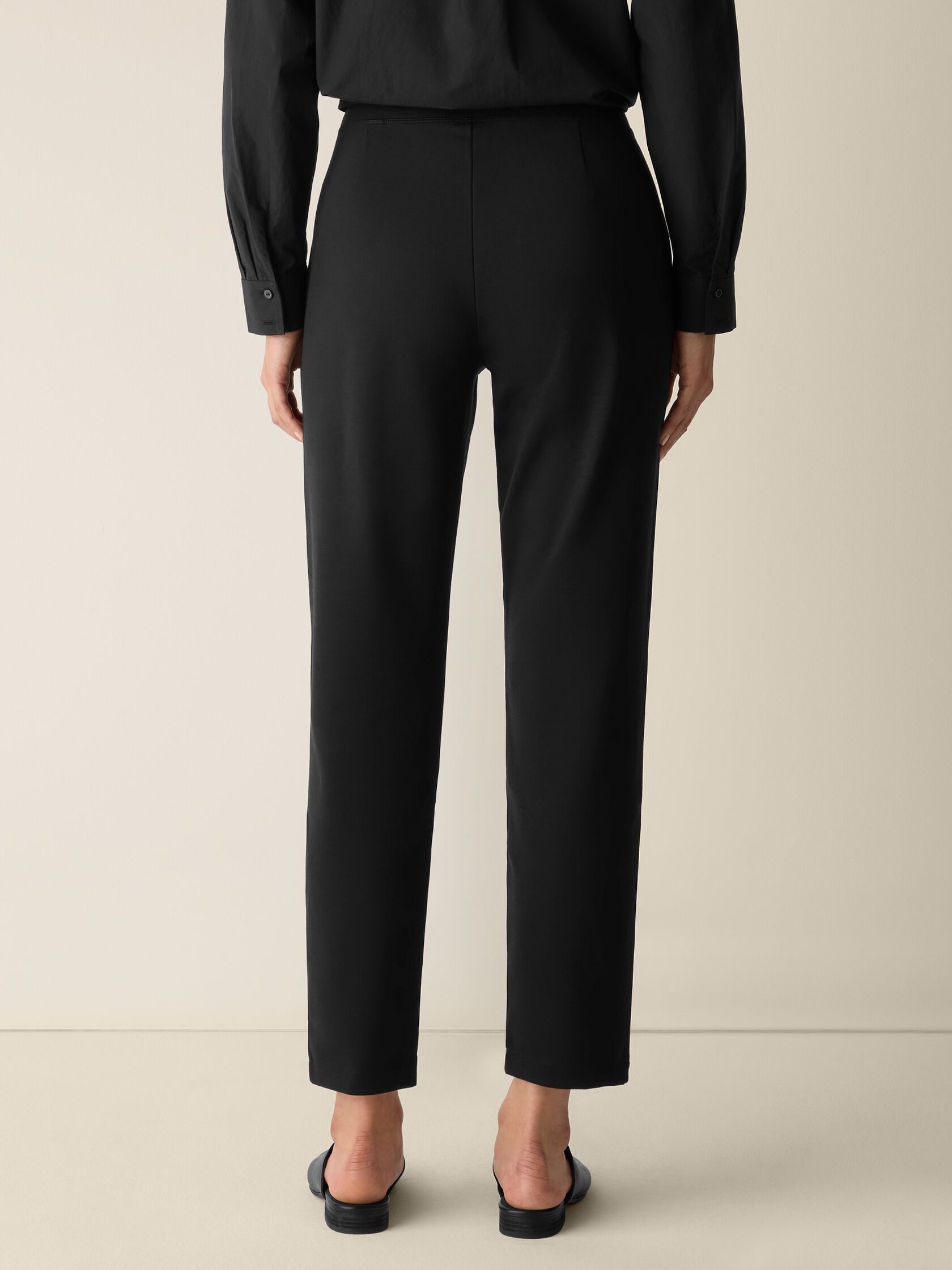 Washable Flex Ponte Slim Pant