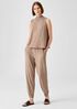 Fine Jersey Mock Neck Tank