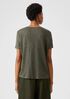 Organic Linen Jersey Short-Sleeve Tee