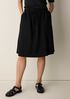 Resewn Washable Stretch Crepe A-Line Skirt