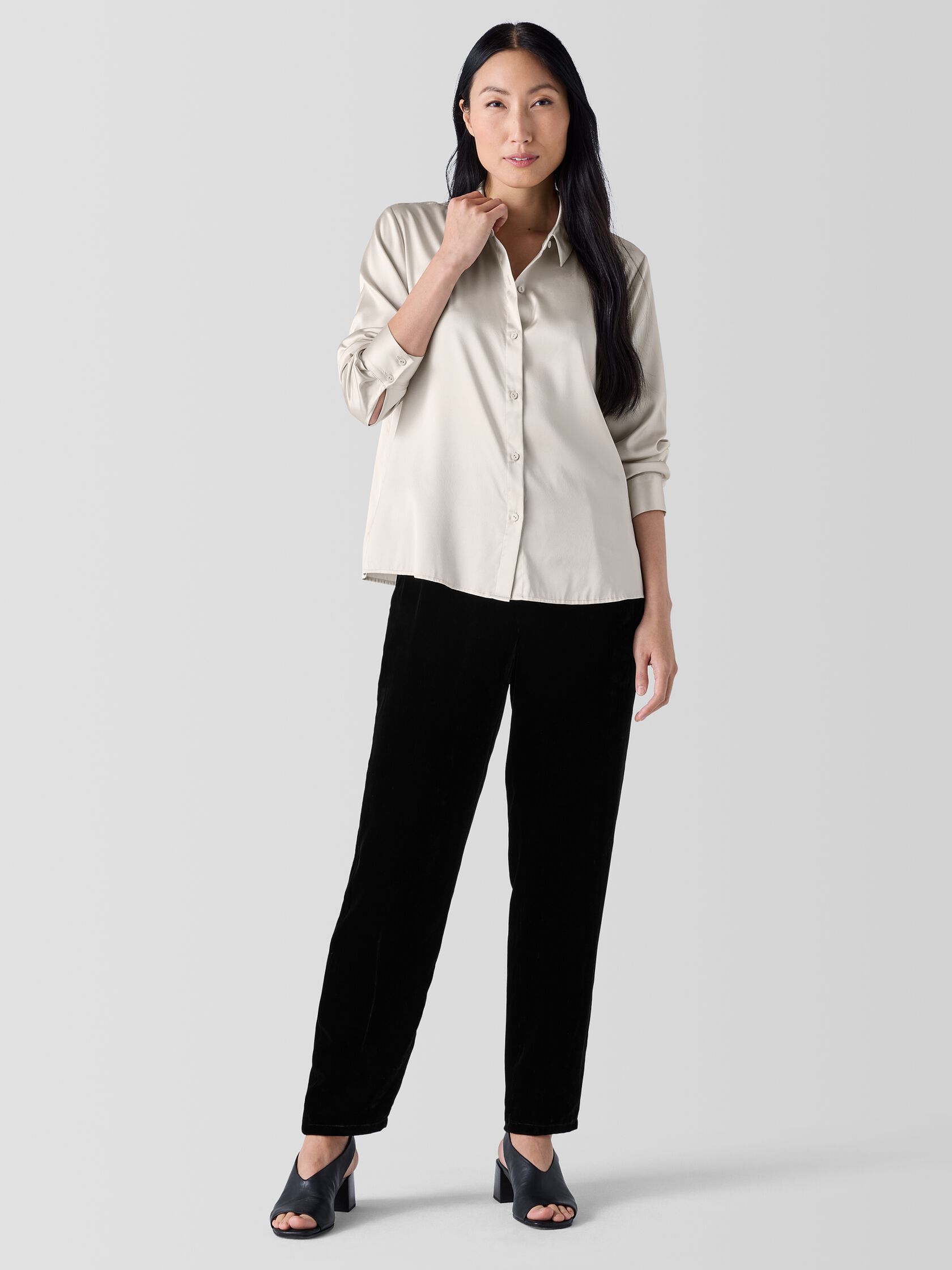 Velvet Tapered Pant