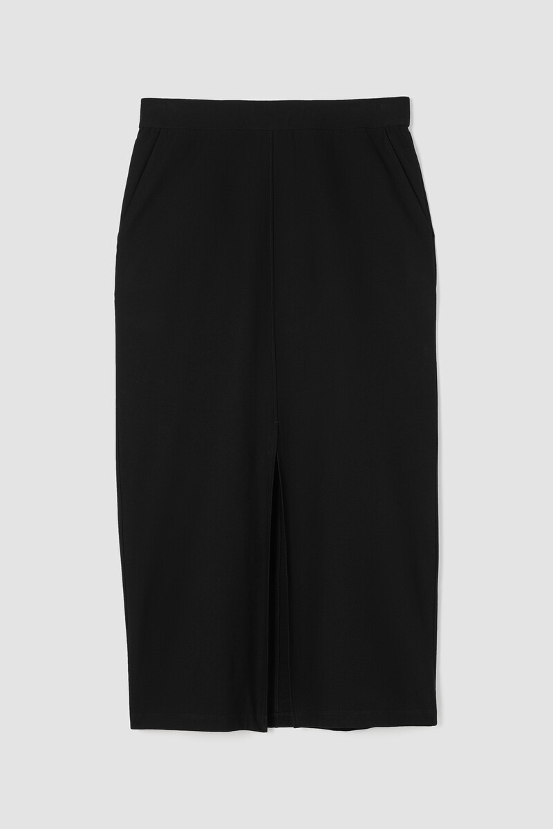 Washable Stretch Crepe Skirt Washable Stretch Crepe Skirt