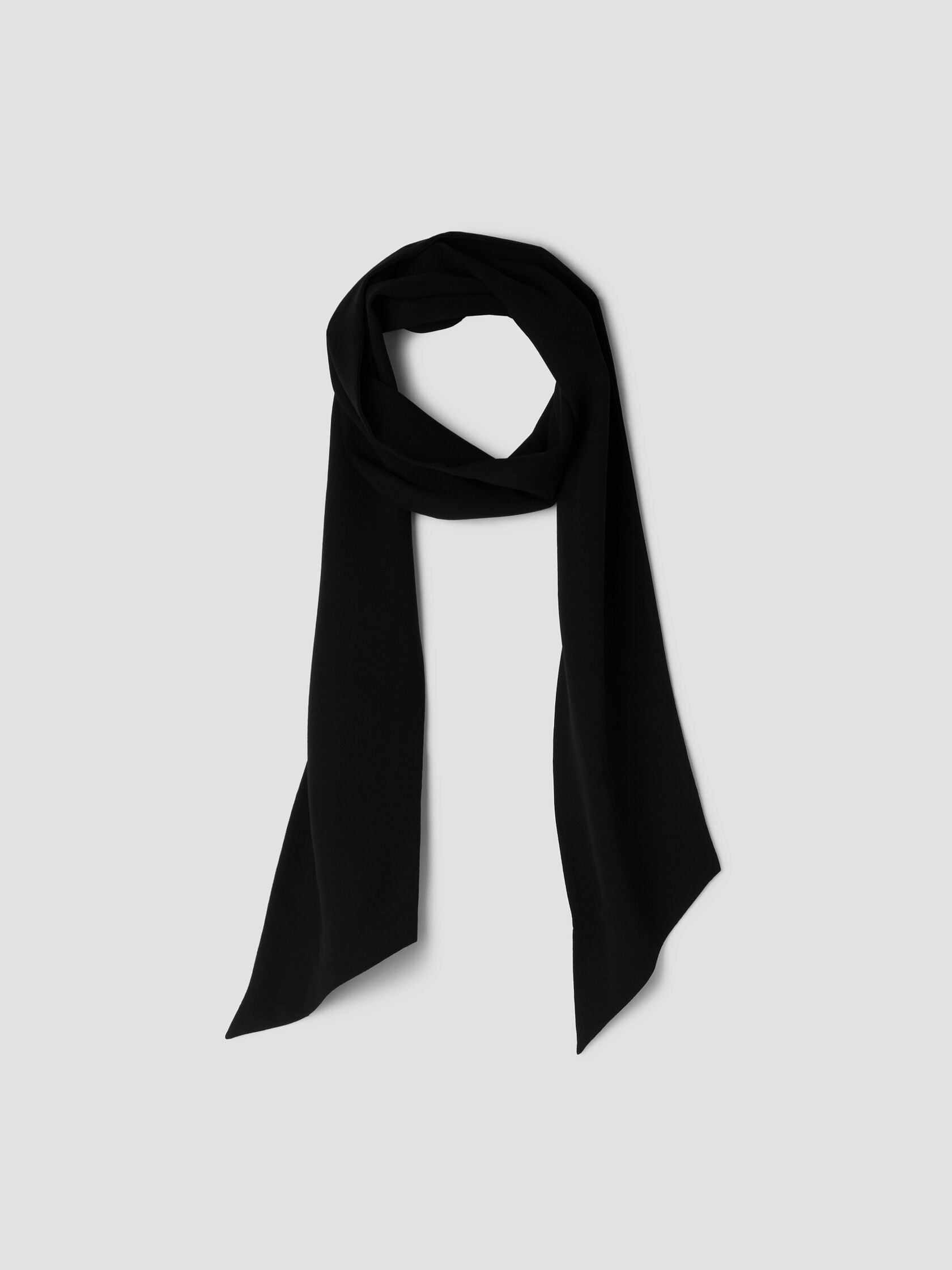 Silk Georgette Crepe Scarf