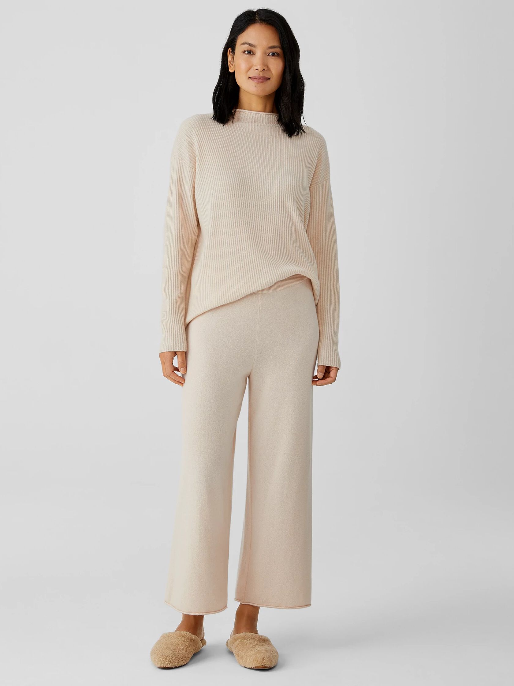 Italian Cashmere Straight Pant