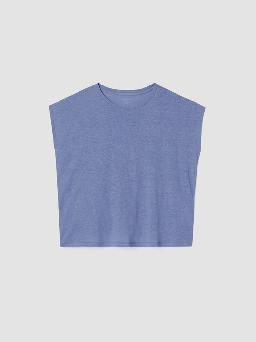 Organic Linen Jersey Square Top