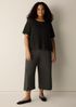 Organic Linen Cotton Round Neck Top