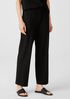 Washable Stretch Rib Straight Pant