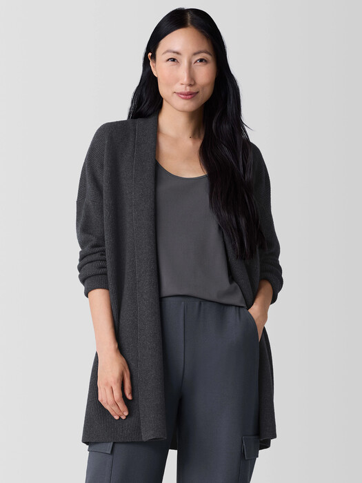 Italian Cashmere Long Cardigan