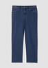 Cotton Stretch Denim Straight Jean