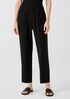 Silk Georgette Crepe Pleated Pant