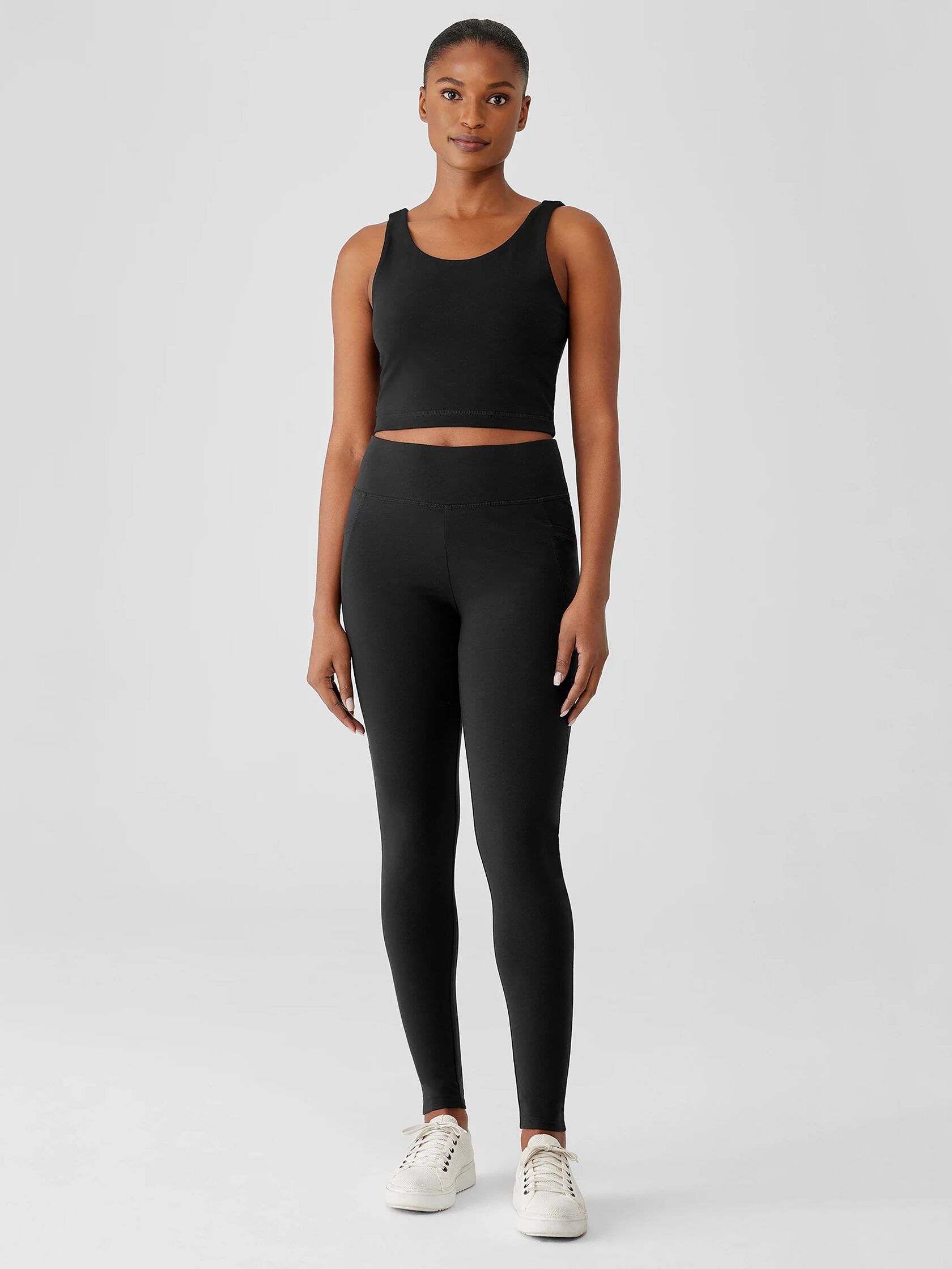 Ale landelijk bevel Pima Cotton Stretch Jersey Leggings | EILEEN FISHER