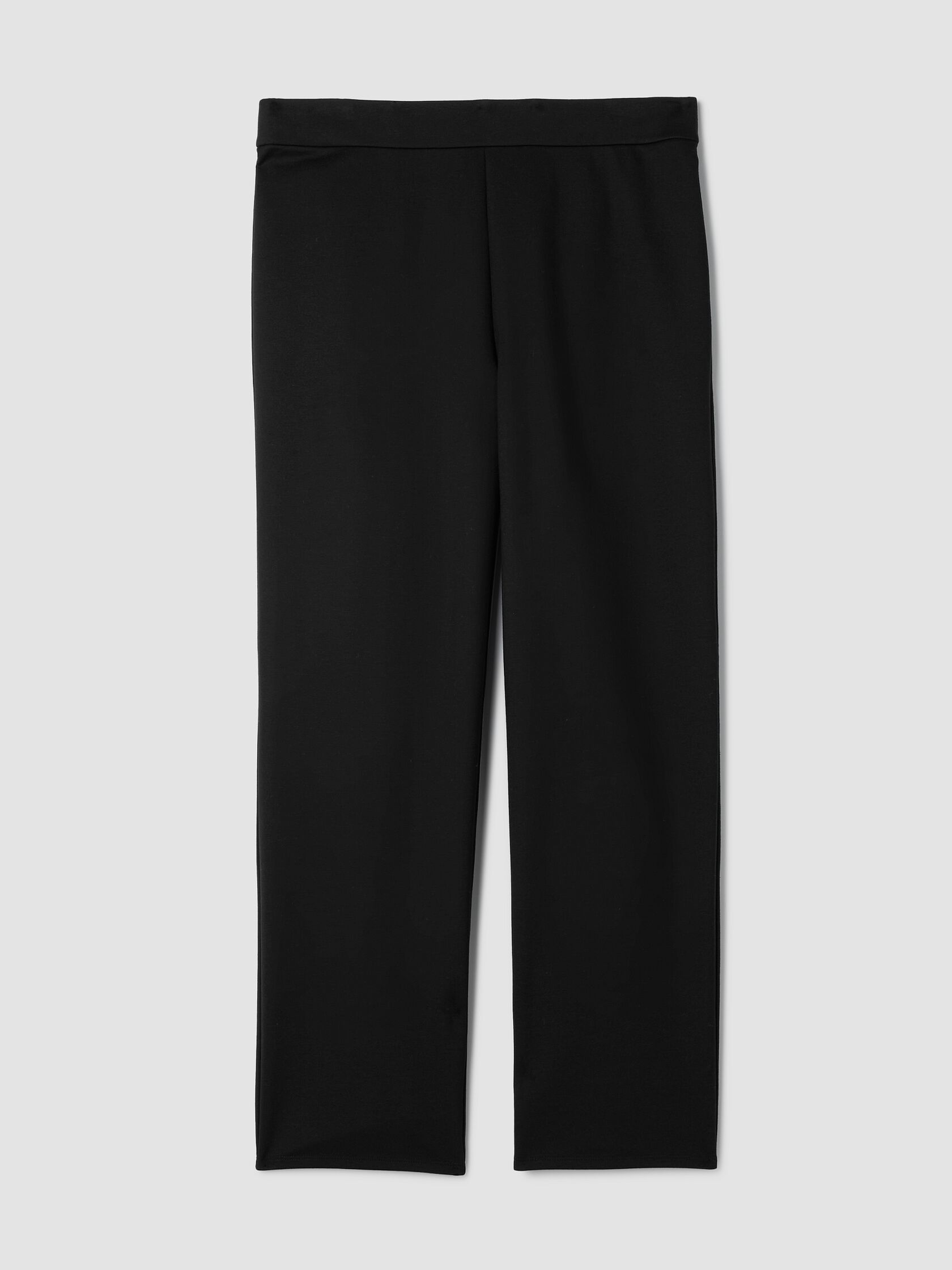 Washable Flex Ponte Straight Pant