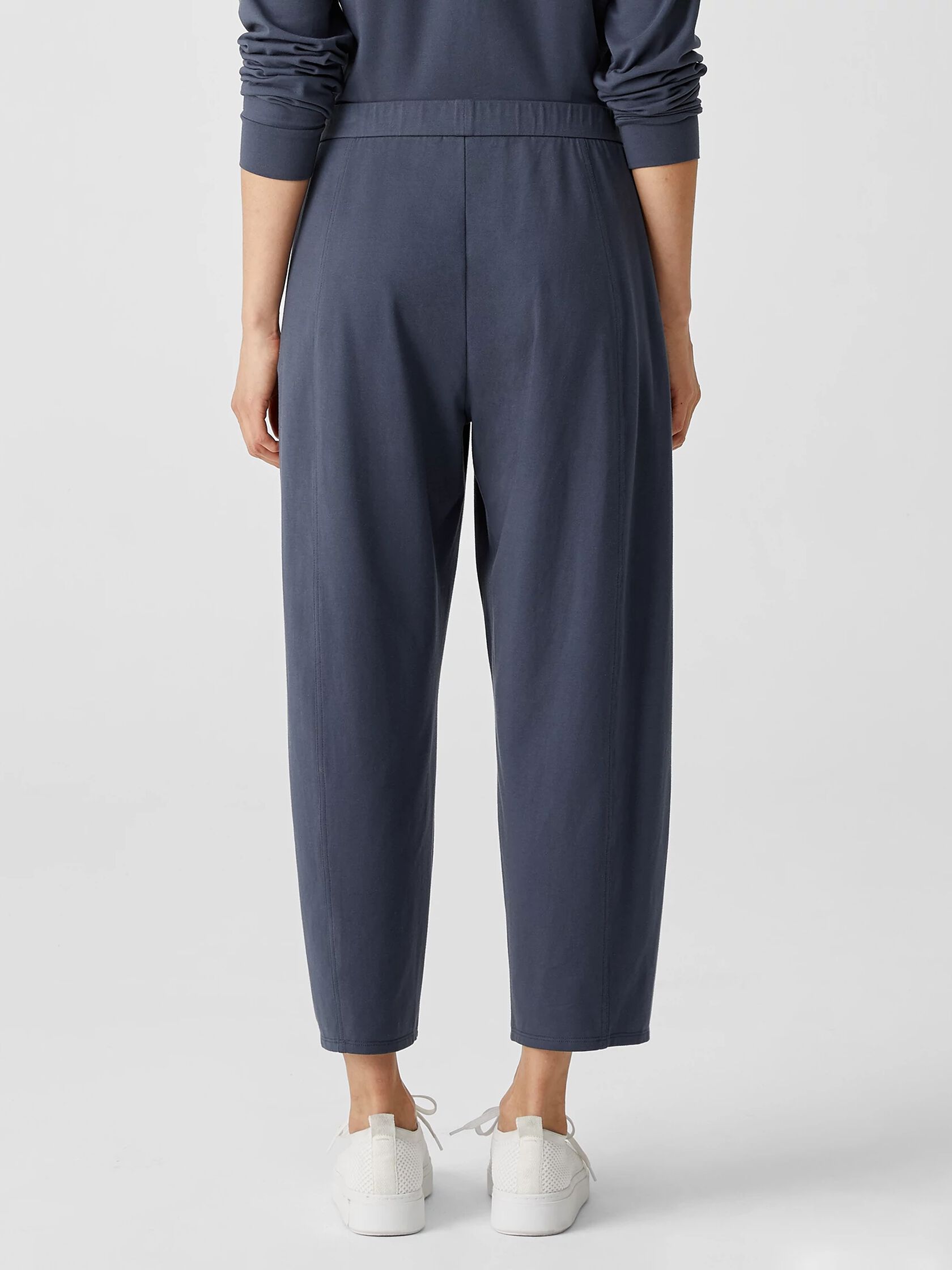 Traceable Cotton Jersey Lantern Pant EILEEN FISHER