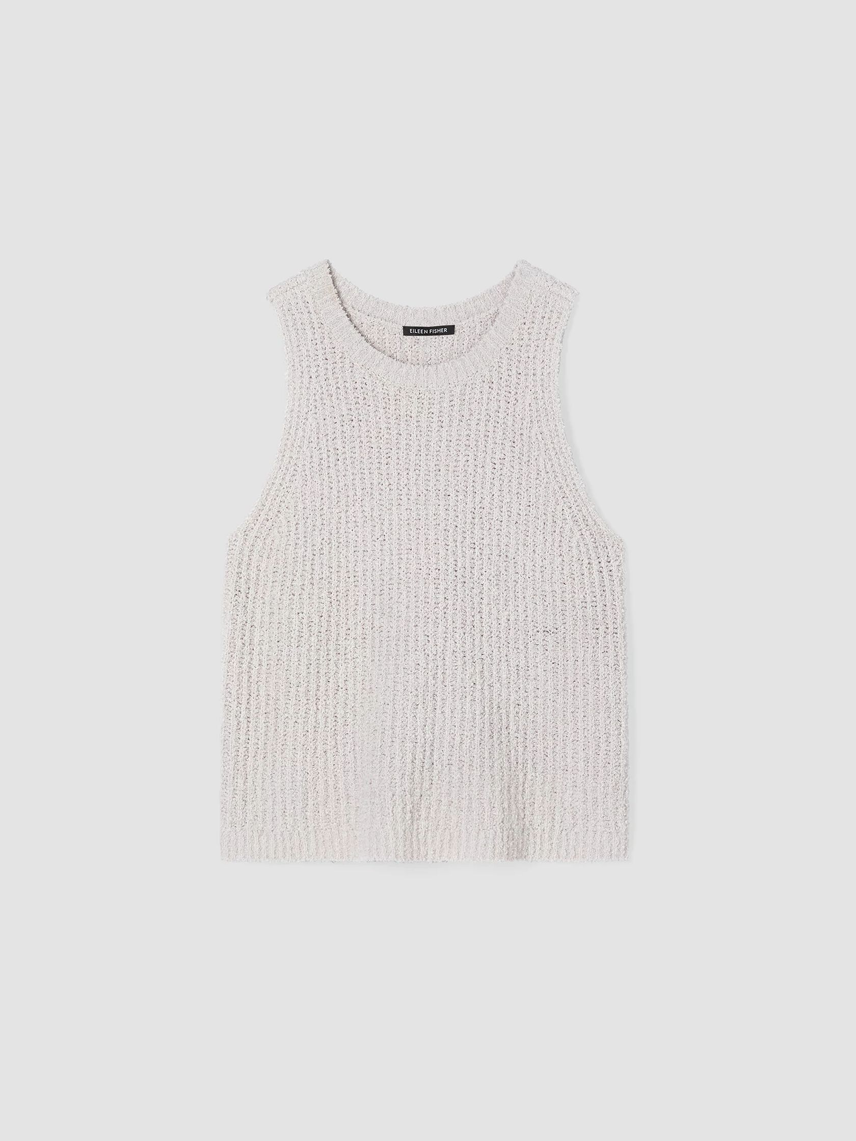 Cotton Fluff Crew Neck Top