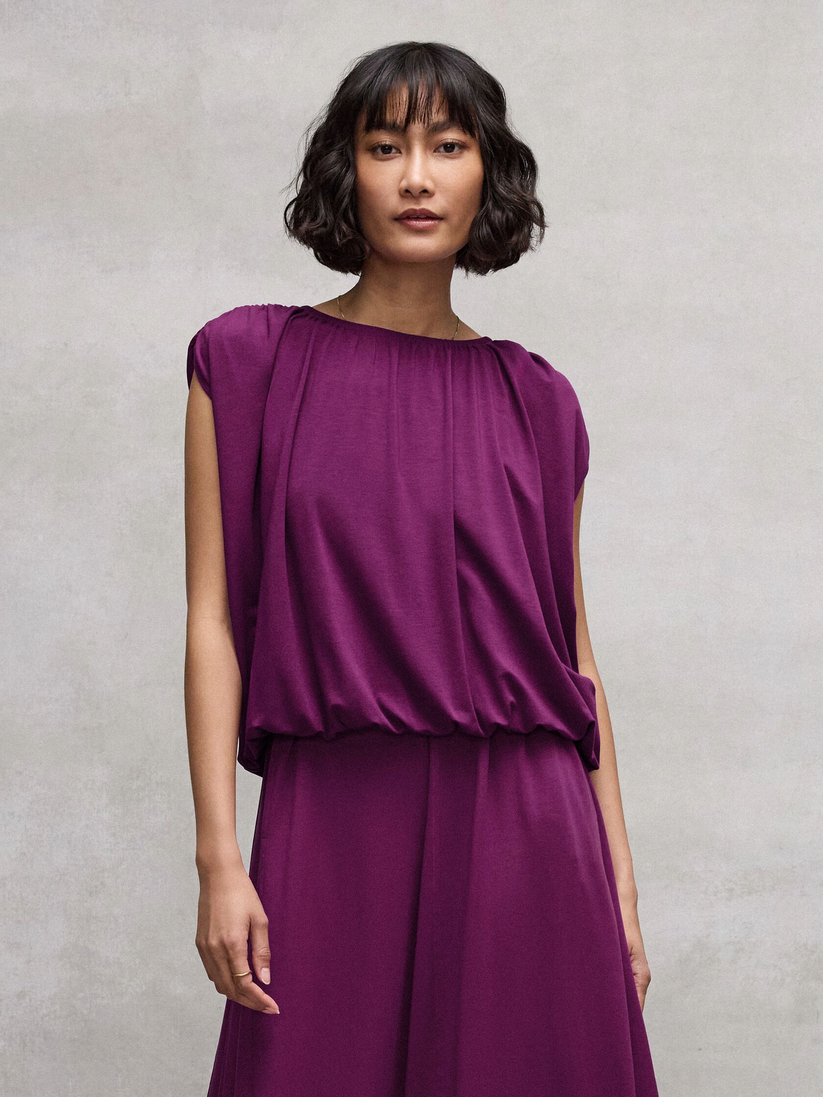 Fine Jersey Bubble Top