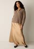 Cashmere Silk Bliss Crew Neck Cardigan