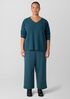 Washable Flex Ponte Wide-Leg Pant
