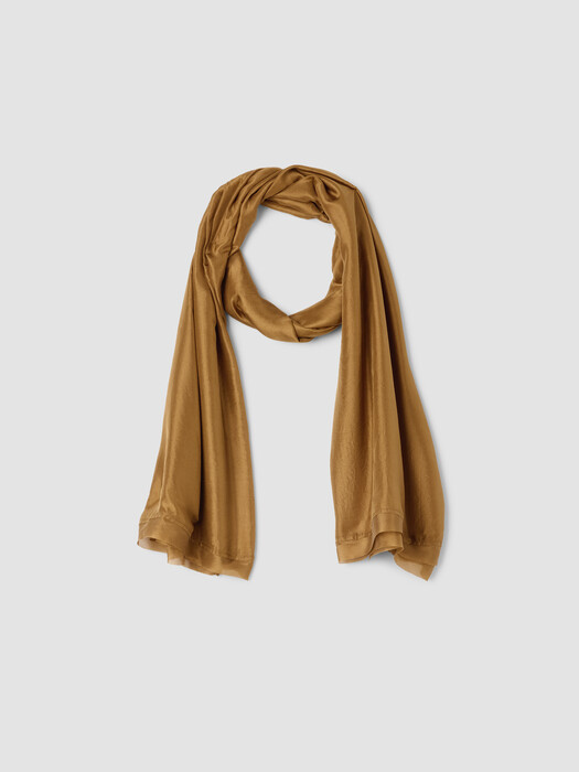 Washed Transitional Silk Parachute Scarf