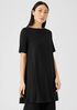 Fine Jersey Boat Neck Long Top
