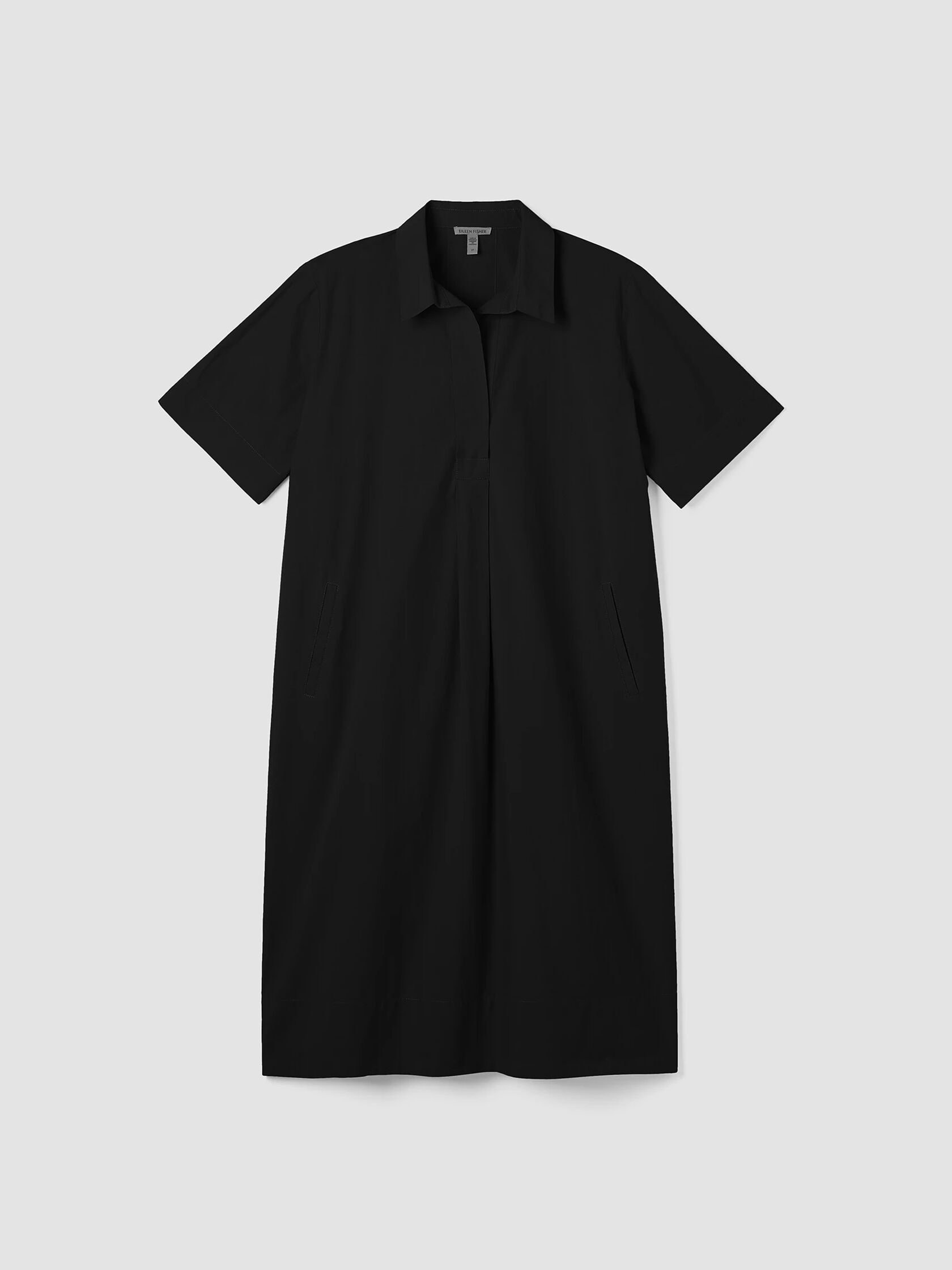 Washed Organic Cotton Poplin Dress