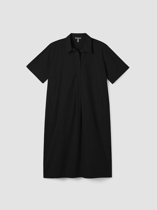 Washed Organic Cotton Poplin Dress
