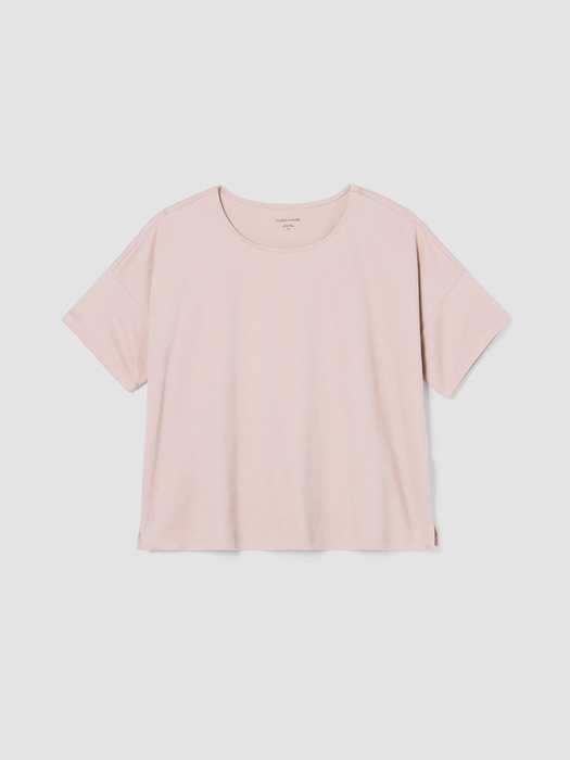 Cozy Organic Cotton Interlock Tee