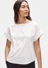 Sandwashed Tencel Bateau Neck Top