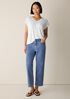 Organic Linen Jersey V-Neck Tee
