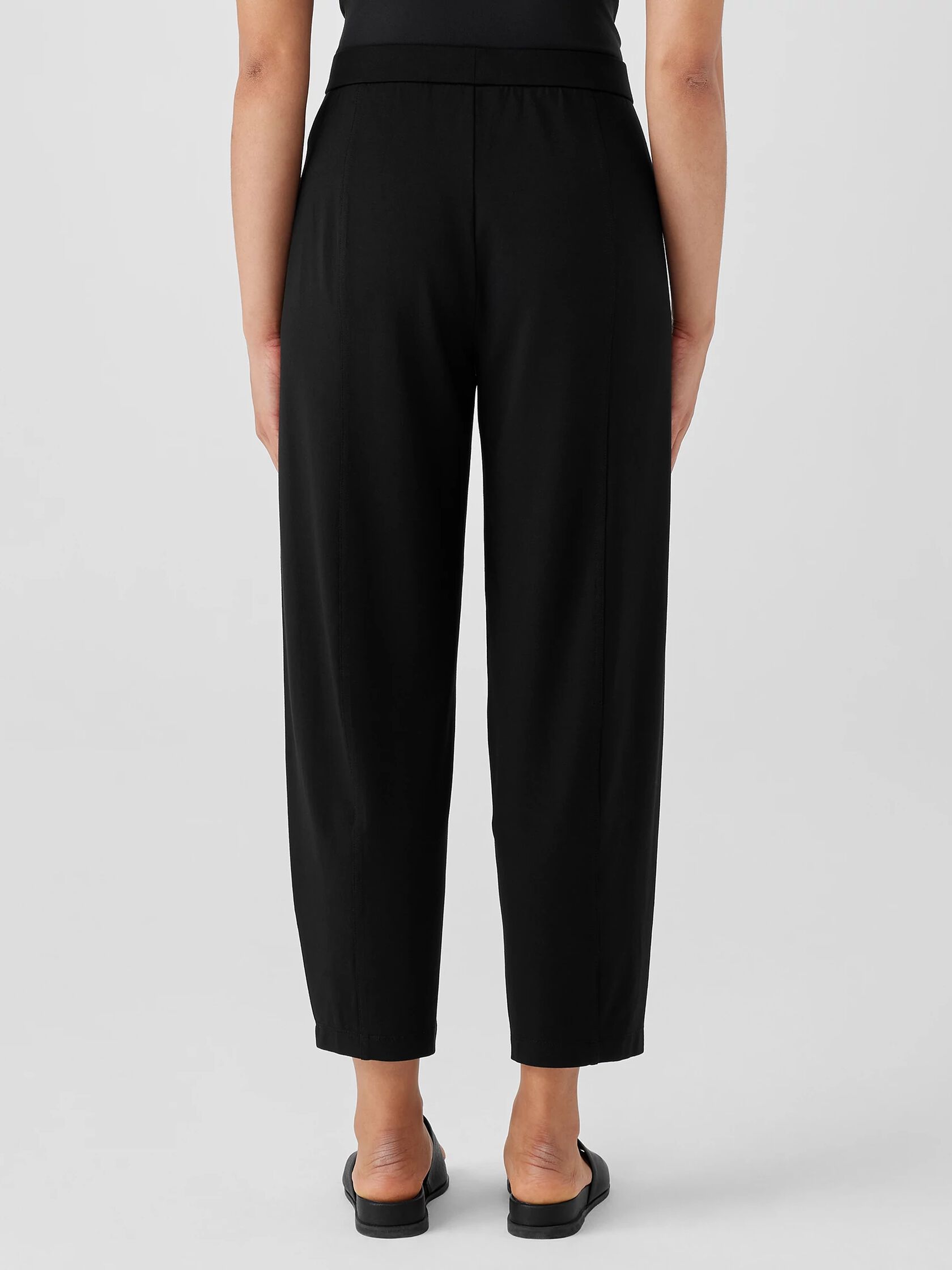 Stretch Jersey Knit Lantern Pant