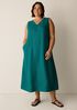 Organic Linen Easy Dress