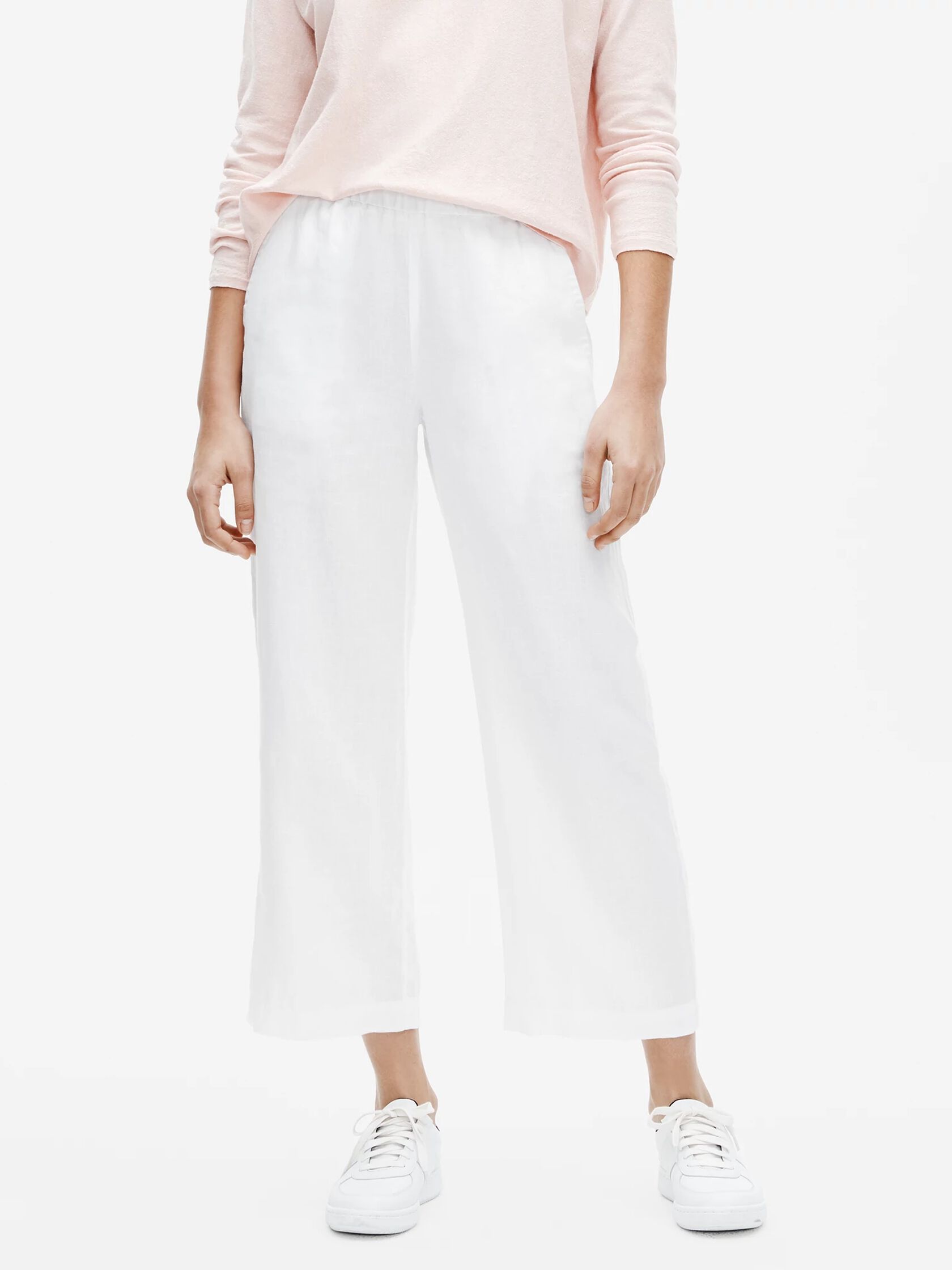 Organic Linen Straight Pant
