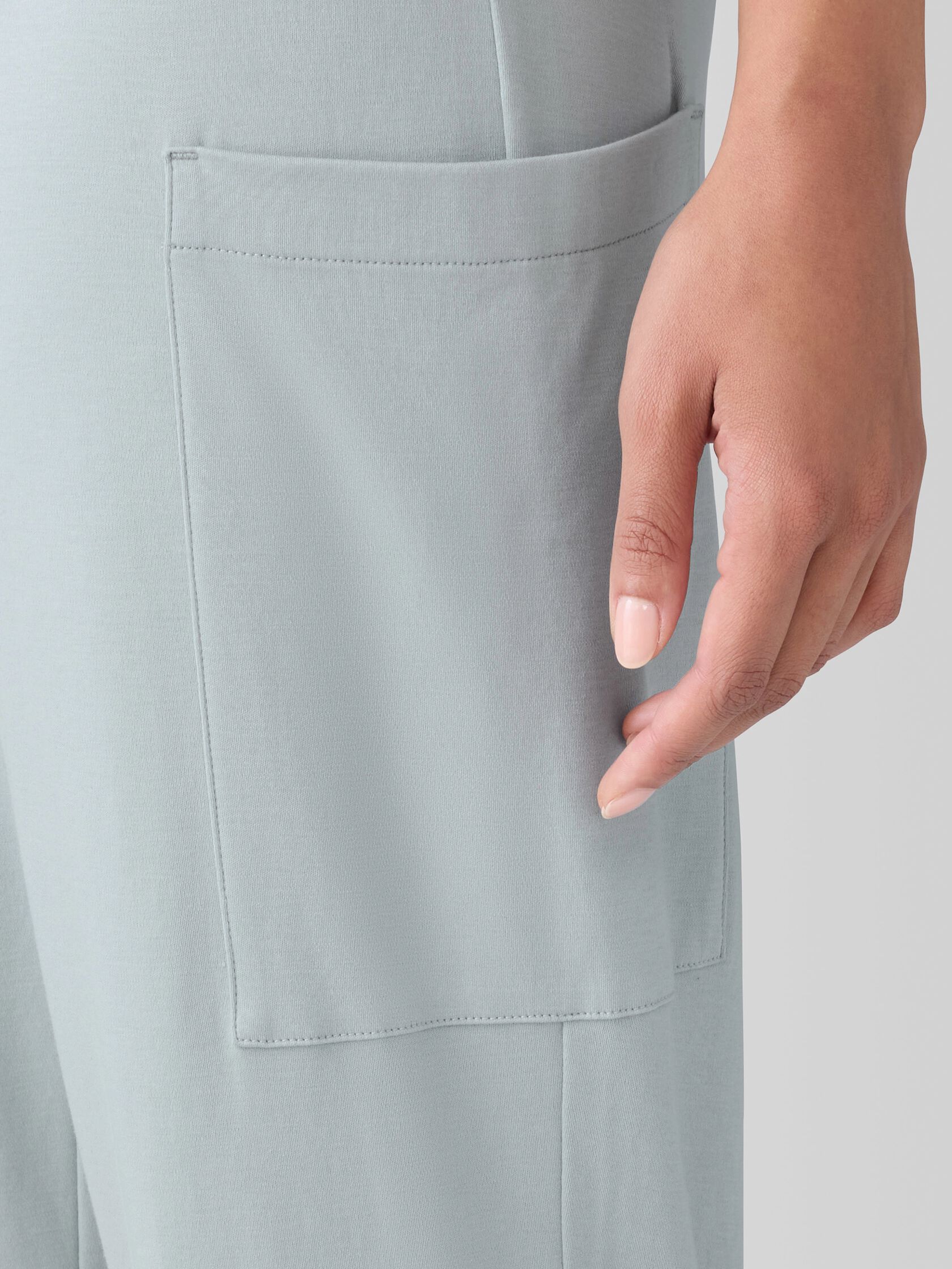 Organic Cotton Interlock Slouchy Sleep Pant