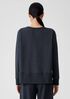 Traceable Cotton Jersey Crew Neck Top