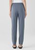 Cotton Blend Ponte Slim Pant