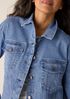 Cotton Stretch Denim Jacket