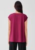 Fine Jersey Jewel Neck Top