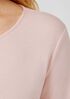 Cozy Organic Cotton Interlock Jewel Neck Top