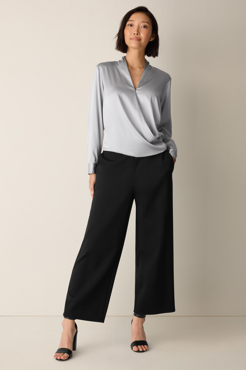 Washable Flex Ponte Wide-Leg Pant Washable Flex Ponte Wide-Leg Pant