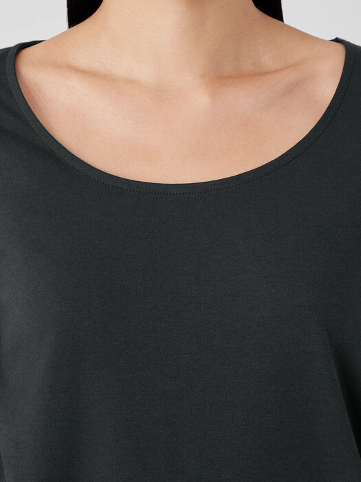 Organic Cotton Interlock Long Sleep Top