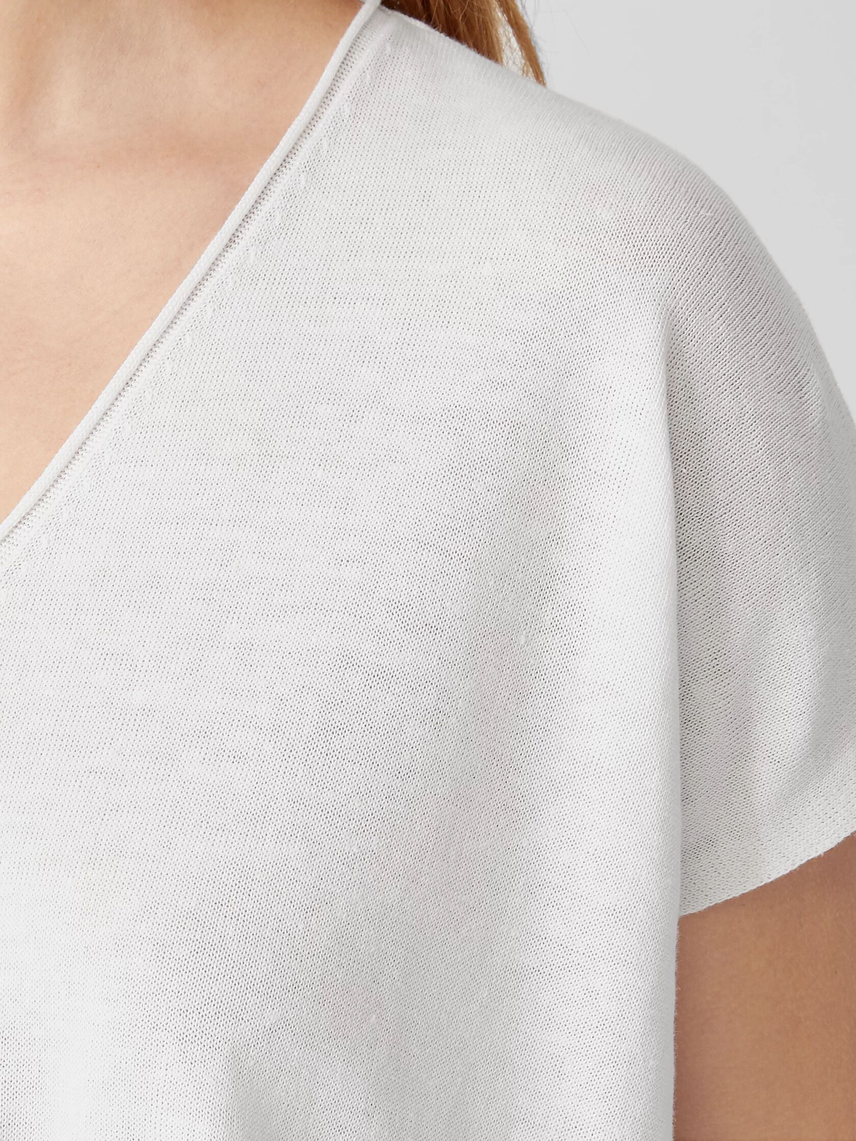 Organic Linen Cotton Square Top