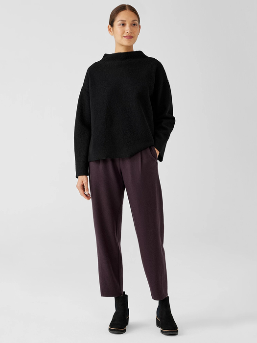 Lightweight Boiled Wool Box-Top in Responsible Wool | EILEEN FISHER