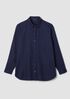 Organic Handkerchief Linen Classic Collar Shirt
