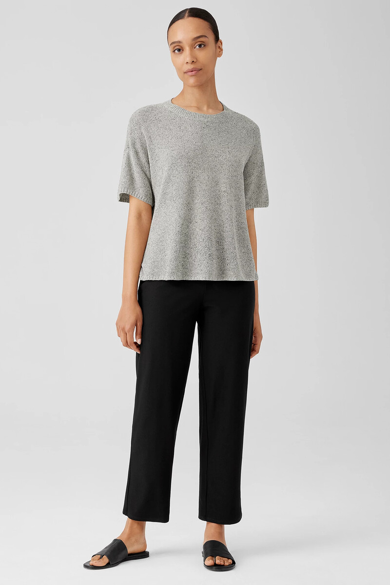 Washable Stretch Crepe Straight Pant Washable Stretch Crepe Straight Pant