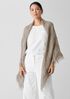 Organic Linen Cotton Squares Scarf