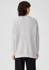 Organic Cotton Silk Boyfriend Cardigan