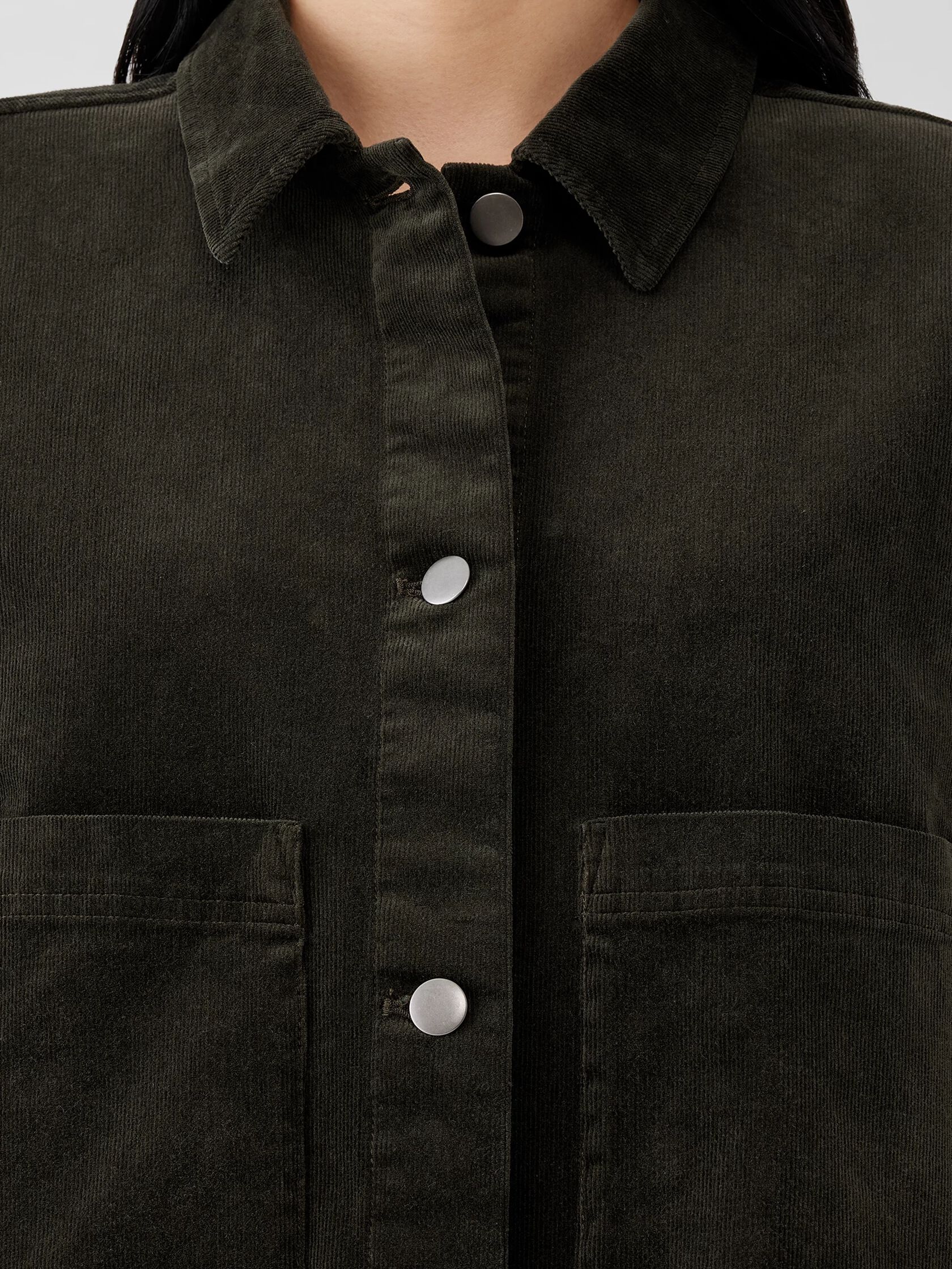Organic Cotton Stretch Corduroy Jacket