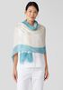 Painted Cotton Gauze Scarf