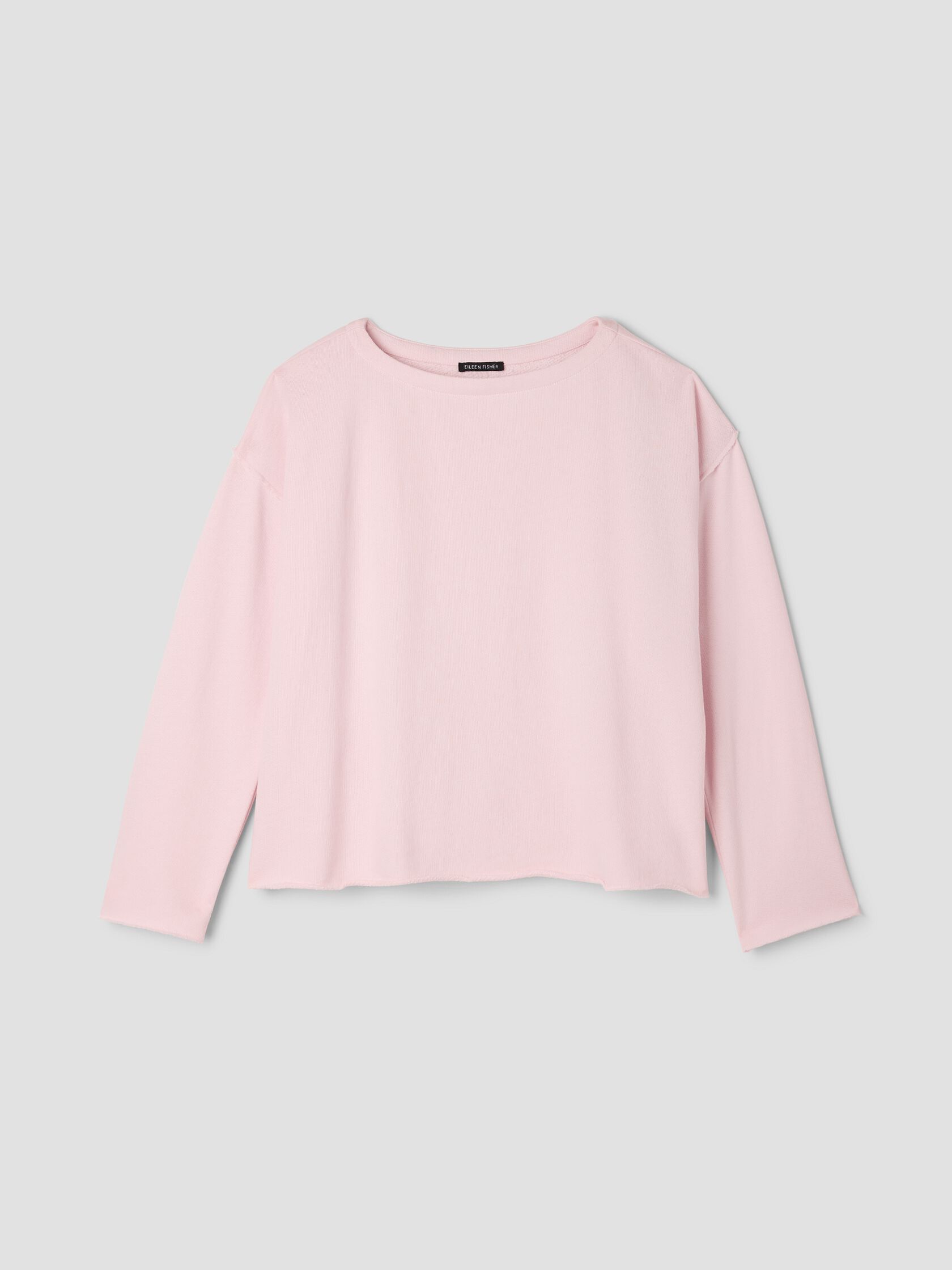 Lightweight Organic Cotton Terry Box-Top