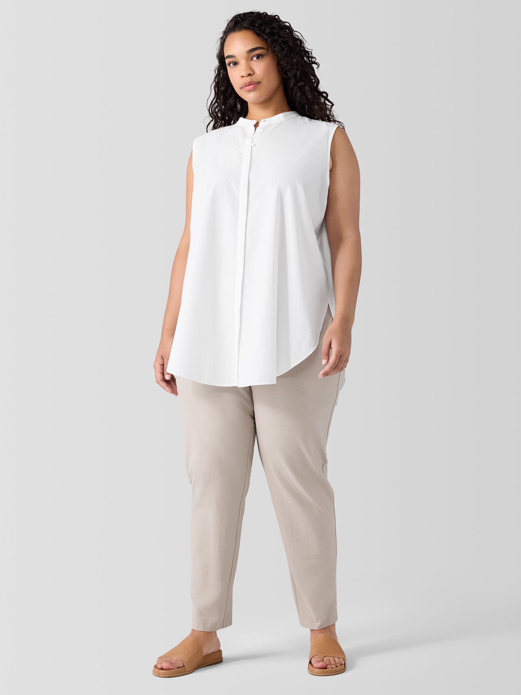 Washable Stretch Crepe Pant