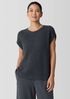 Cotton Fluff Crew Neck Vest
